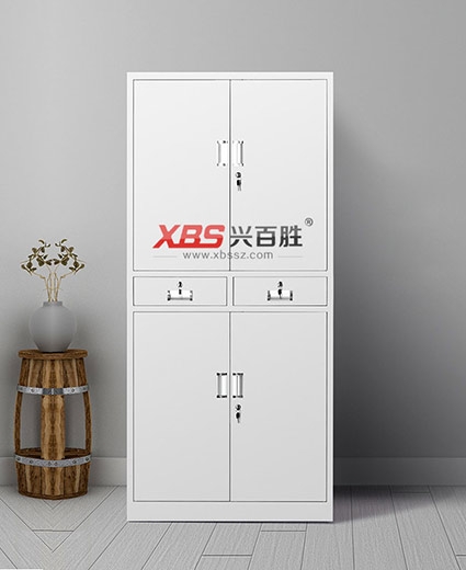 鐵二斗鋼制鐵皮文件柜，興百勝文件柜廠家