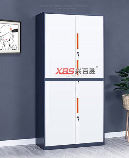 鋼制鐵皮興百勝分雙節(jié)雙色文件柜廠(chǎng)家